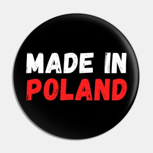 Made in Poland Pin