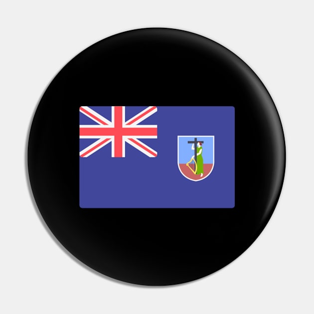 FLAG OF MONTSERRAT Pin by Just Simple and Awesome