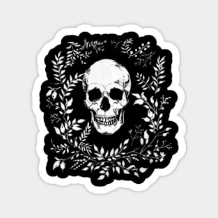 Cat Skull Tattoos Magnet