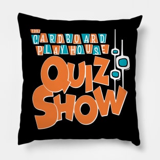 Cardboard Playhouse Quiz Show Pillow