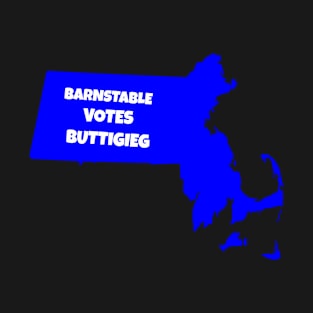 Massachussets Barnstable for Buttigieg T-Shirt