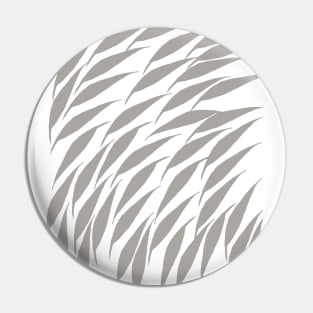 Grey Leaf Pattern Pin