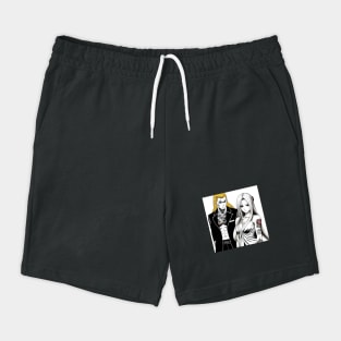 Couple Chef Manga Tatoo Shorts