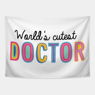 Doctor Gifts | World's cutest Doctor Tapestry