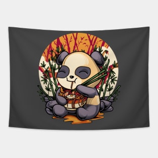 Panda Ramen Tapestry