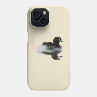 Grebe Swimming #2 Phone Case