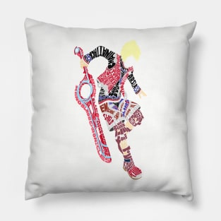 Shulk Typography Pillow