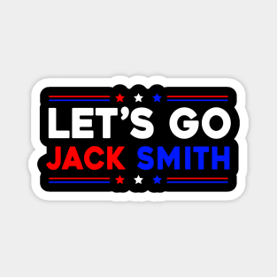 Let's Go Jack Smith , Jack Smith Fan Club Magnet