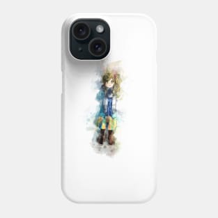 Laid Back Camp - Aoi *Watercolor* Phone Case