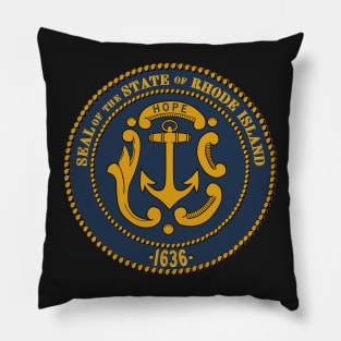 Rhode Island Coat of Arms Pillow