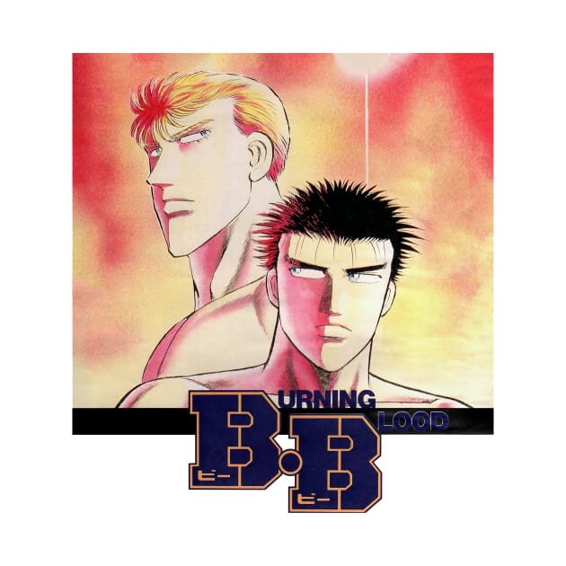 『B・B』ビービー Burning Blood OVA Poster by MiamiCannibal