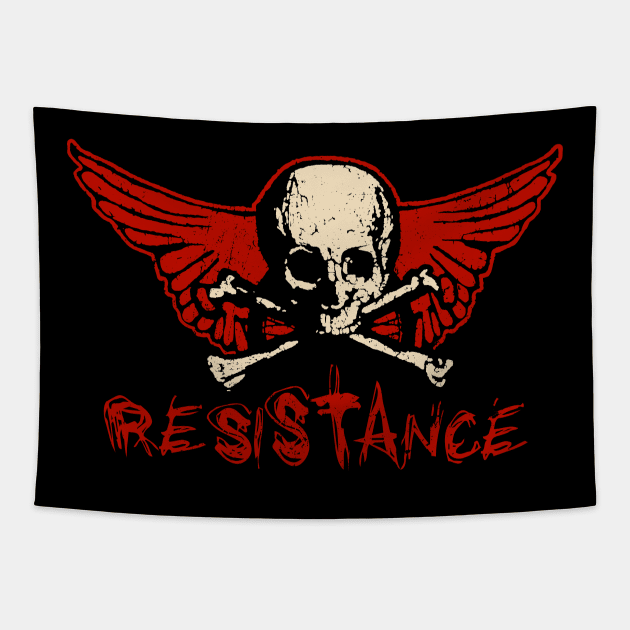 RESISTANCE Tapestry by VizRad