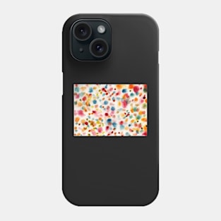 Background with color dots Phone Case