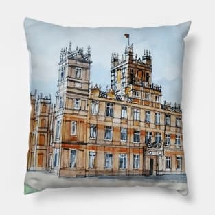 The Downton Abbey House Pillow