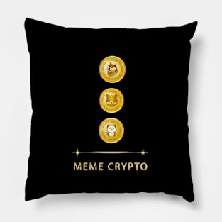 MEME CRYPTO Pillow