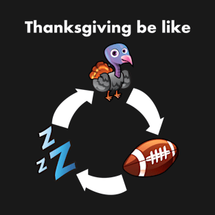 Thanksgiving Be Like T-Shirt