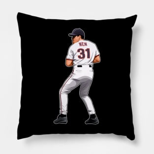 Rob Nen #31 Pitches Legend Pillow