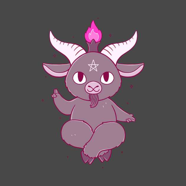 Kawaii Baphomet by iamlunasol