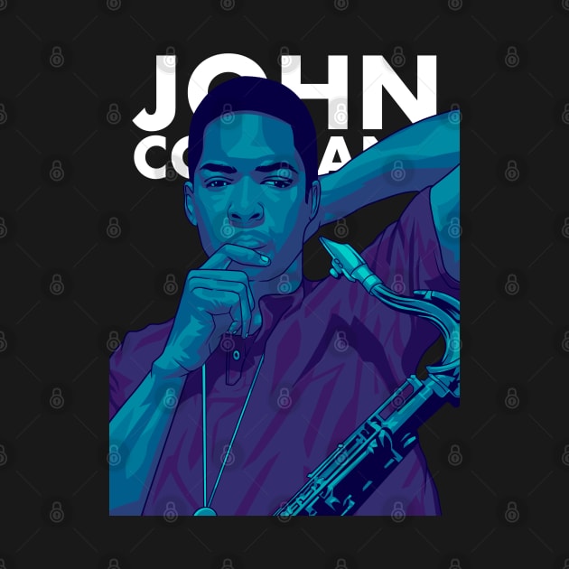 John Coltrane by Rekayasabumi