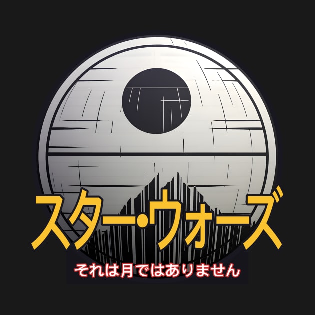 That Is No Moon - Space Station - スター・ウォーズ by My Geeky Tees - T-Shirt Designs