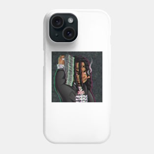 hustle and grind Phone Case