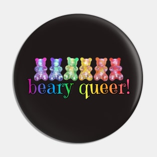 Also Beary Queer Pin