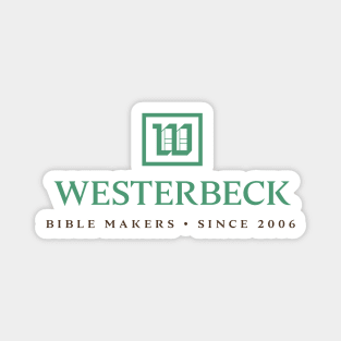 Westerbeck Bible Makers Since 2006 Magnet