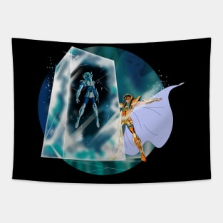 Hyoga - Camus Freezing coffin Tapestry