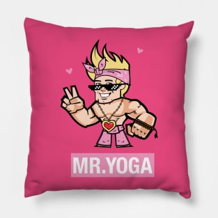 Mr. Yoga - Spiritual Gangsta Pillow