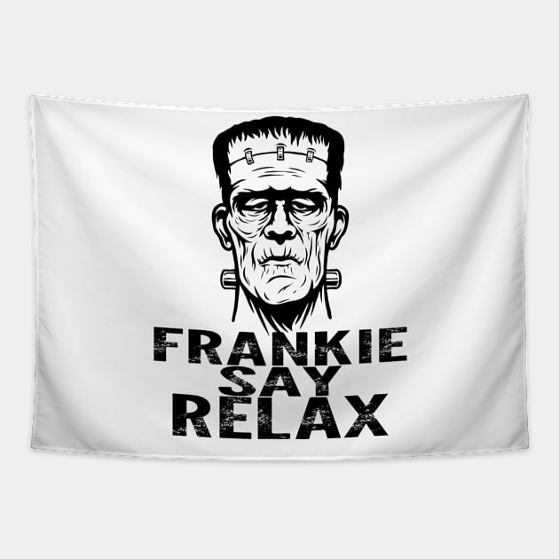 Frankie say relax! Tapestry by spooniespecies