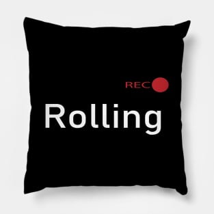 Rolling (white) Pillow