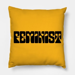 Feminist 05 - Classy, Minimal, Elegant Feminism Typography Pillow