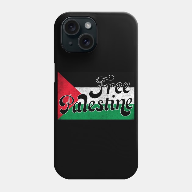 Free Palestine // Support Palestine Phone Case by DankFutura