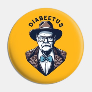 Diabeetus - Vintage style Pin