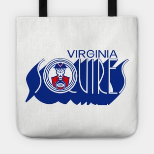 Defunct Virginia Squires ABA Basketball 1972 Tote