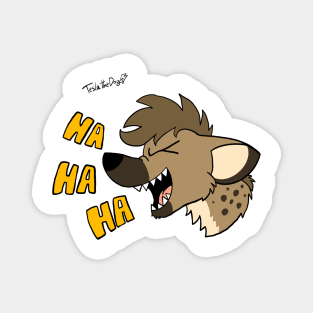 Laughing Hyena Magnet