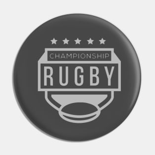 Rugby gift Pin