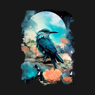 Bird In The Moonlight T-Shirt