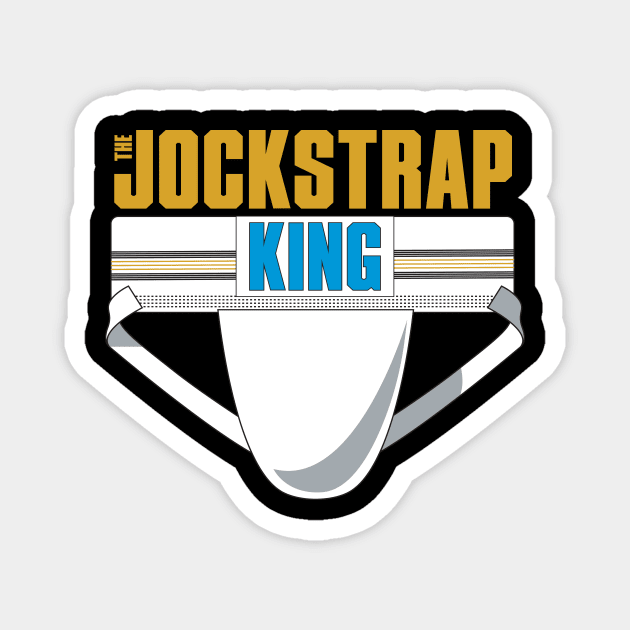 Jockstrap King Gardner Minshew Jaguars Design Magnet by stayfrostybro