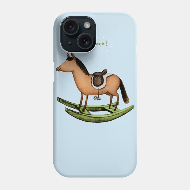 Rocking Horse Phone Case by Sophie Corrigan