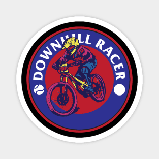 Downhill Racer Magnet