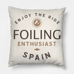 Hydrofoiling Enthusiast - Spain Pillow