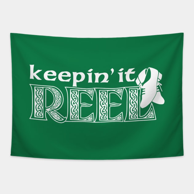 Keepin' It Reel - Boys Tapestry by IrishDanceShirts