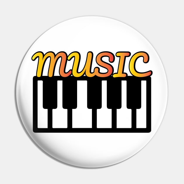 Music Pin by LAMUS