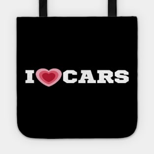 I Love Cars/I Heart Cars Shirt Tote