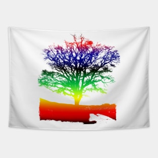 tree colorful Tapestry