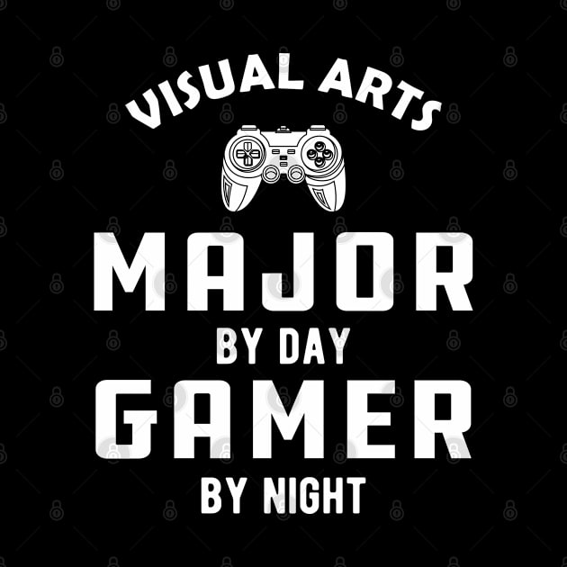 Visual arts major by day gamer by night by KC Happy Shop