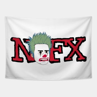 NOFX band merch funny cartoon style design Tapestry