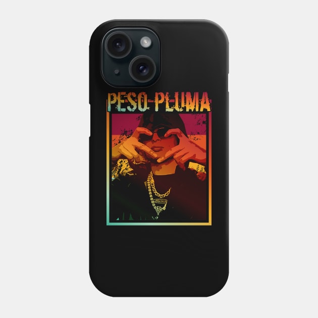 Peso pluma | Retro poster Phone Case by Aloenalone