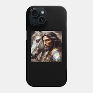 Jesus in armor Phone Case